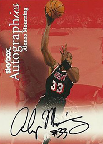10 Career-Defining Alonzo Mourning Basketball Cards - Instant PC