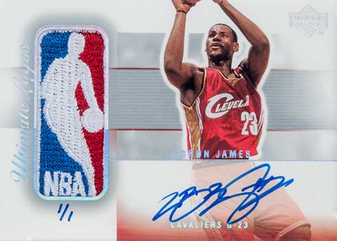 top lebron james basketball cards