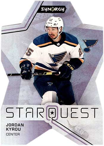 2021-22 Upper Deck Synergy Hockey Star Quest Jordan Kyrou