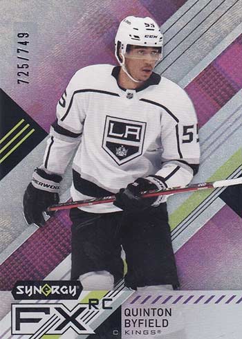 2021-22 Upper Deck Synergy Hockey Synergy FX Rookies Quinton Byfield