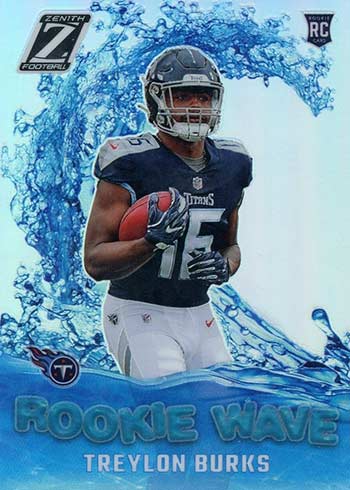 2022 Panini Zenith Football Rookie Wave Treylon Burks