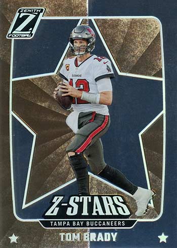 2022 Panini Zenith Football Z-Stars Tom Brady