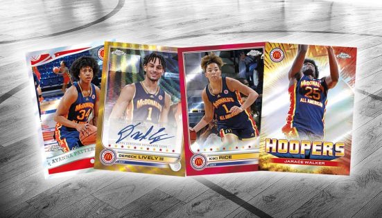 2022 Topps Chrome McDonald's All American Basketball Checklist
