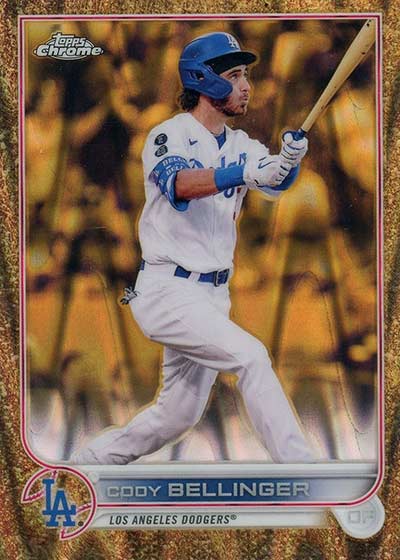 2022 Topps Gilded Collection Baseball Gold RayWave Cody Bellinger