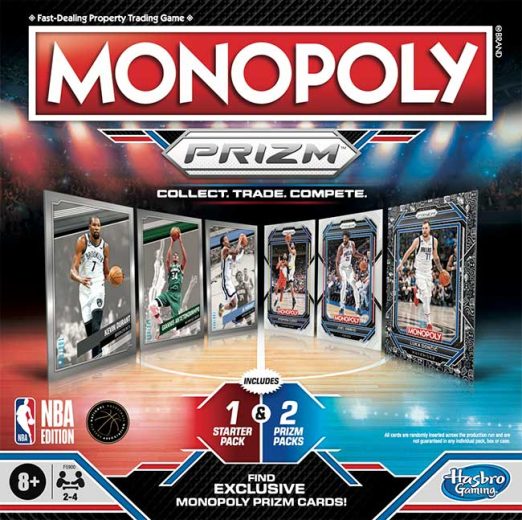 202223 Panini Monopoly Prizm Basketball Checklist, Teams, Info