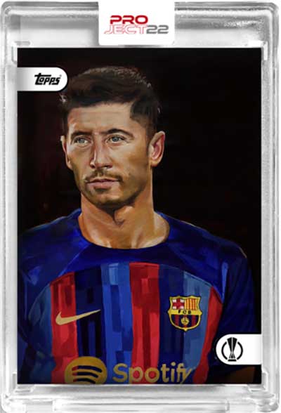 Carte Topps Project 22 – Vini Jr Par Tyson Beck – 2022 – Near Mint