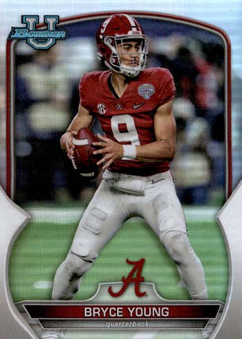 2022 Bowman Chrome University Football Variations Guide, SSPs