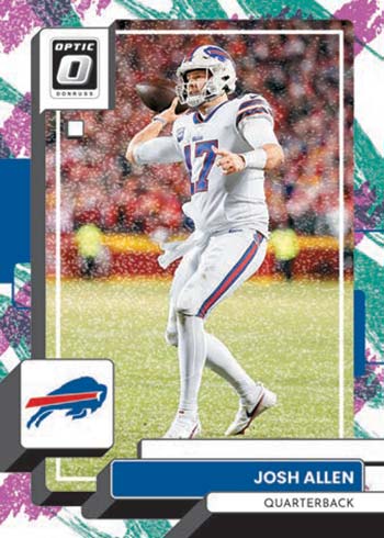 2022 Donruss Optic Football Jazz Josh Allen