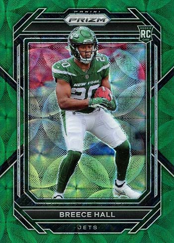 2022 Panini Prizm Football Green Scope Prizms Breece Hall
