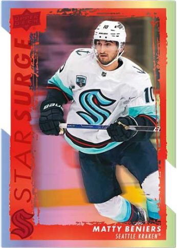 2023-24 Upper Deck Series 1 Hockey Checklist, Teams, Box Info