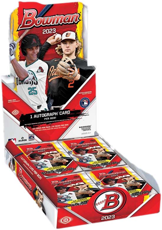 2023 Bowman Baseball Checklist, Team Set Lists, Box Info, Odds