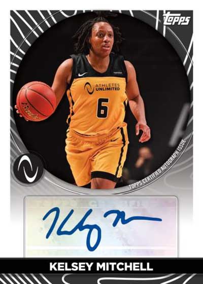 2023 Topps Athletes Unlimited All Sports AU Athlete Autographs Kelsey Mitchell