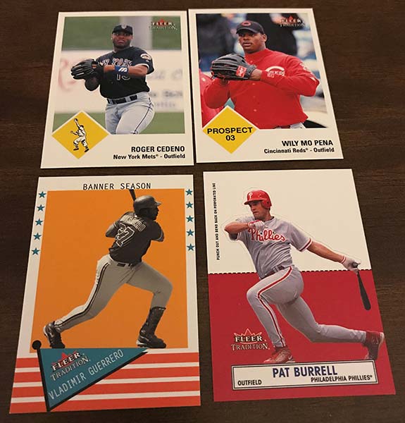 2003 Fleer Tradition Baseball Box Break, Review and Breakdown