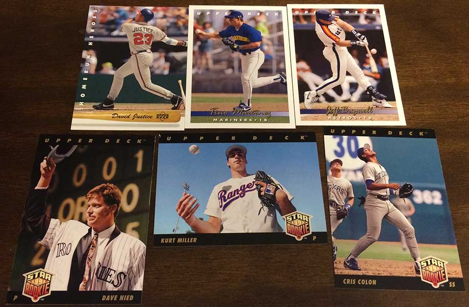 1993 Upper Deck Series 1 Baseball Jumbo Box Break, Review