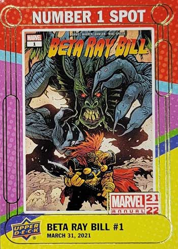 2021-22 Upper Deck Marvel Annual Checklist, Box Info, Odds