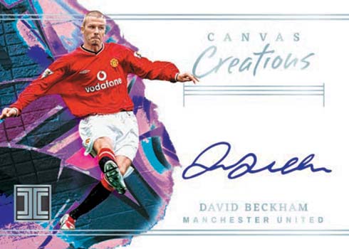 2022-23 PANINI IMPECCABLE EPL CANVAS CREATIONS AUTO KEVIN DE