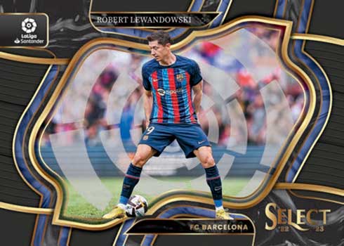 2022-23 Panini Prizm La Liga Black Prizm Robert Lewandowski