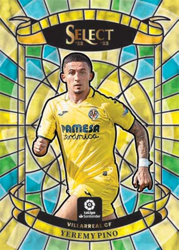 2022-23 Panini Prizm La Liga Stained Glass Yeremy Pino