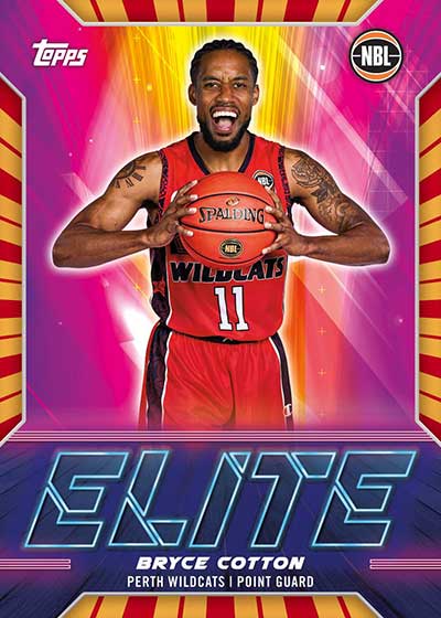 2022-23 Topps National Basketball League Elite Bryce Cotton