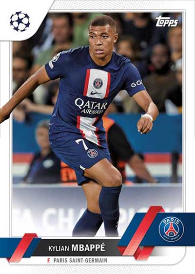 2022-23 Topps UEFA Club Collections Kylian Mbappe