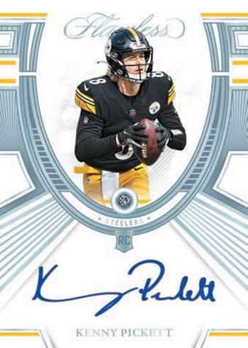 2022 Panini Flawless Football Rookie Gem Signatures Kenny Pickett