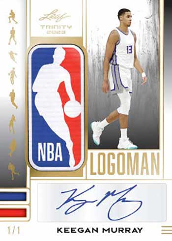 2023 Leaf Trinity Basketball Logoman Autograph