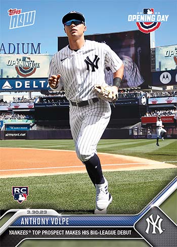 2023 Topps Now Baseball 2 Anthony Volpe