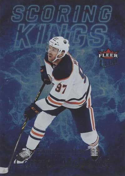 2021-22 Fleer Ultra Hockey Scoring Kings Connor McDavid