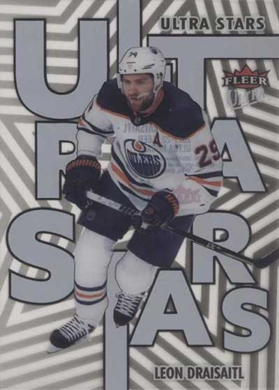 2021-22 Fleer Ultra Hockey Ultra Stars Leon Draisaitl