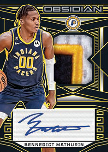 2022-23 Panini Obsidian Basketball Checklist, Box Info, Details
