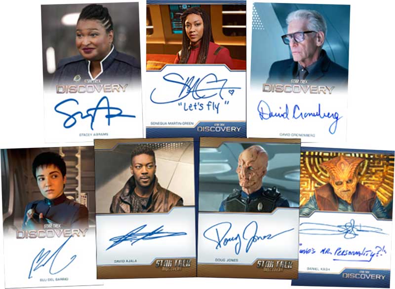 2023 Rittenhouse Star Trek Discovery Season 4 Autographs