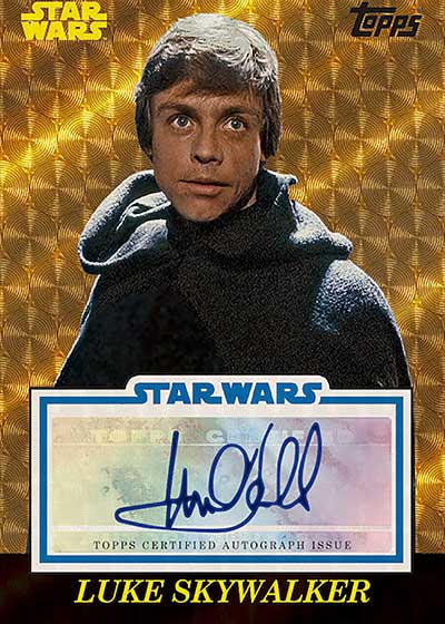 2023 Topps Chrome Sapphire Return of the Jedi Checklist, Details