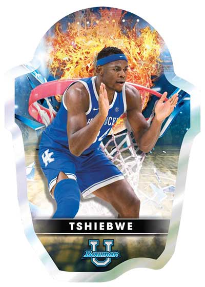 2022-23 Bowman's Best University Basketball Bowman U Buckets Die-Cuts
