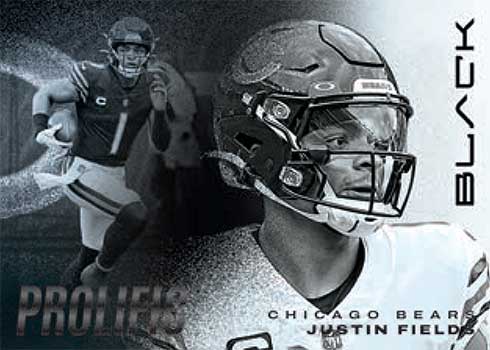 2023 Panini Black Football Prolific Justin FIelds