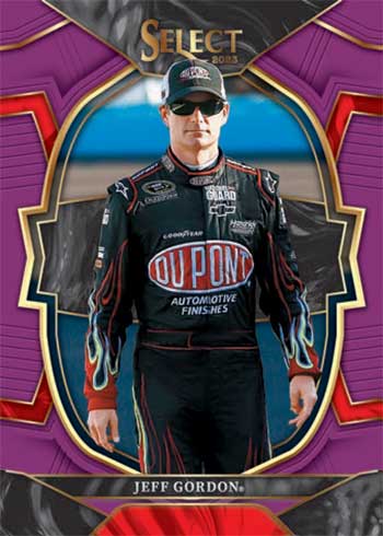 2023 Panini Chronicles NASCAR Racing Select Purple Jeff Gordon