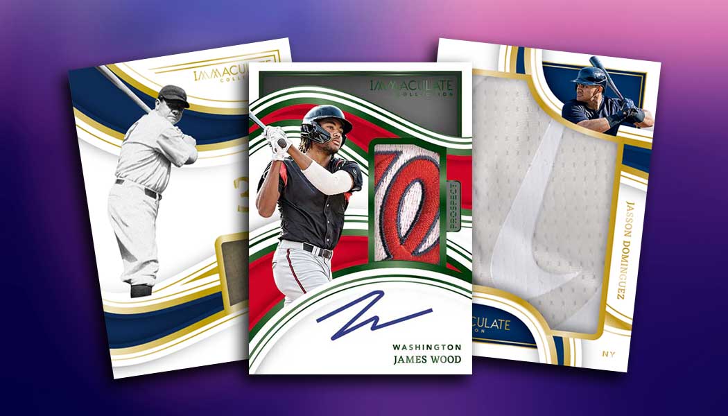 2023 Panini Immaculate Baseball Checklist, Team Sets, Box Info
