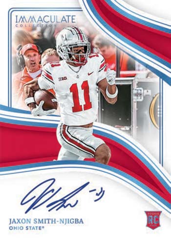 2023 Panini Immaculate Collegiate Football Rookie Autographs Jaxon Smith-Njigba