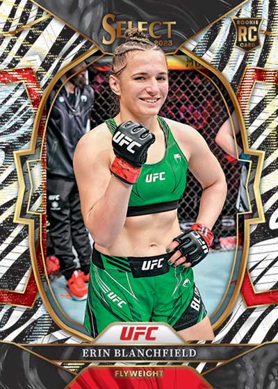 2023 Panini Select UFC Zebra Erin Blanchfied