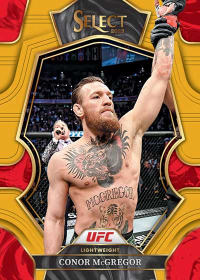 2023 Panini Select UFC Gold Conor McGregor