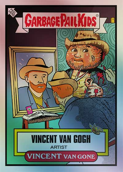 2023 Topps Ermsy Entertainment Blend Look 'n See foil Vincent Van Gogh