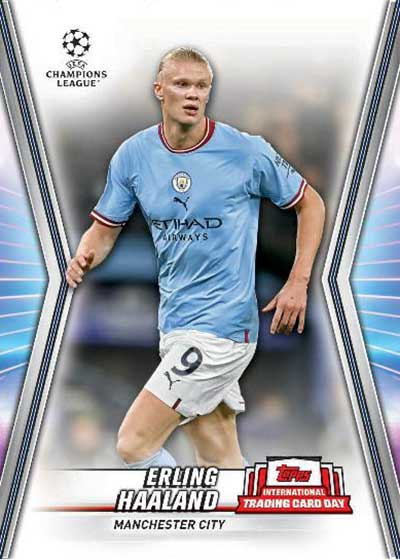 2023 Topps International Trading Card Day Erling Haaland