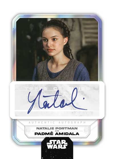 2023 Topps Star Wars Autographs Natalie Portman