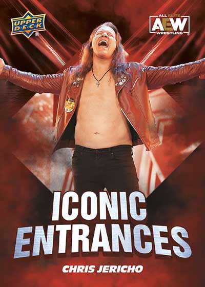 2023 Upper Deck National Sports Collectors Convention AEW Iconic Entrances Chris Jericho