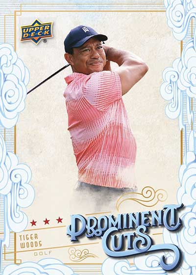 2023 Upper Deck National Sports Collectors Convention Prominent Cuts Tiger Woods