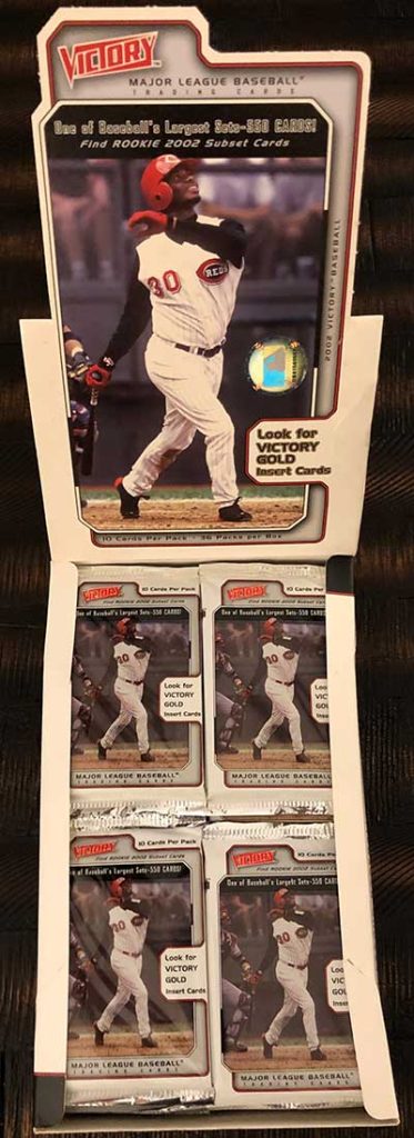 2002 Upper Deck Victory Baseball Box Break, Review, Breakdown