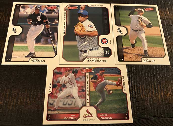 2002 Upper Deck Victory Baseball Box Break, Review, Breakdown
