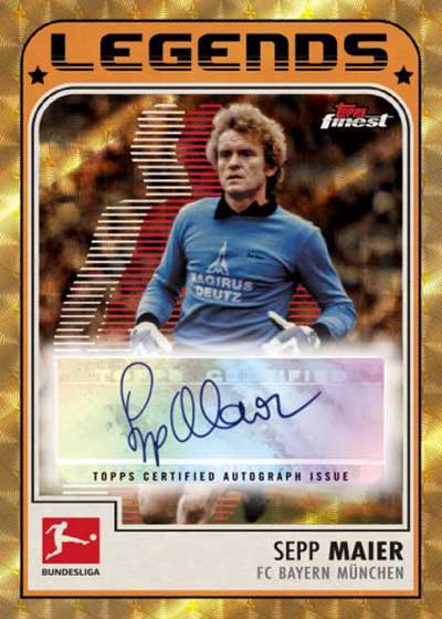 Carte à Collectionner Topps Finest 2022-23 – Marcus Thuram Autographiée – Bundesliga