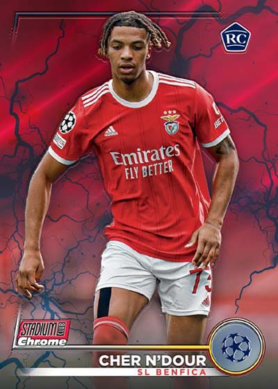 2022-23 Topps Stadium Club Chrome UEFA Checklist, Box Info