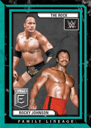 2023 Donruss Elite WWE Family Lineage The Rock