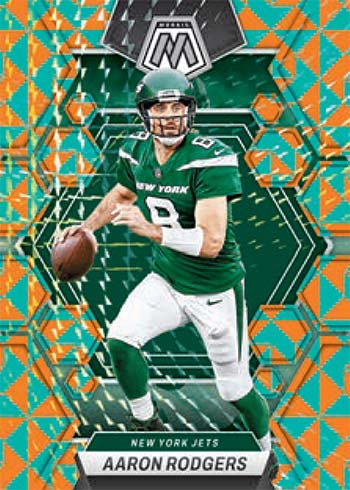 2023 Panini Mosaic Football Tessellation Aaron Rodgers